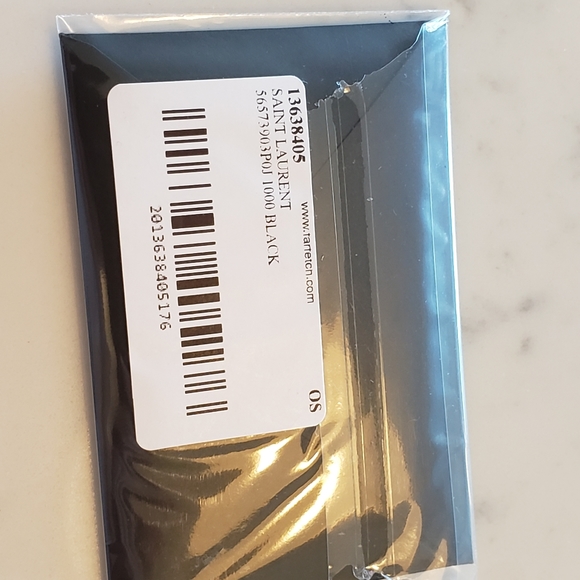 Black Saint Laurent Uptown Pouch - Picture 11 of 11